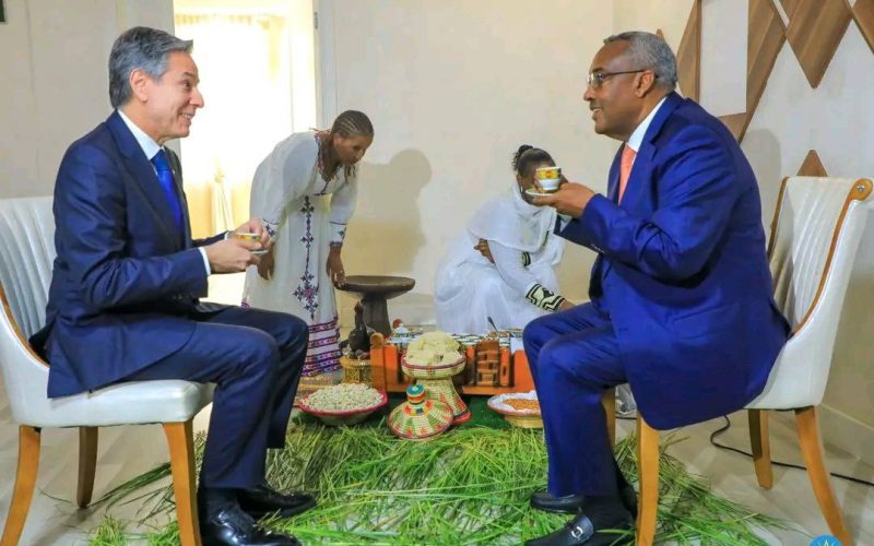 US Secretary of State Antony Blinken meets Ethiopia’s counterpart