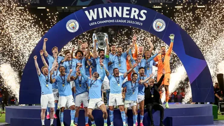 Manchester City won the first ever Champions League title