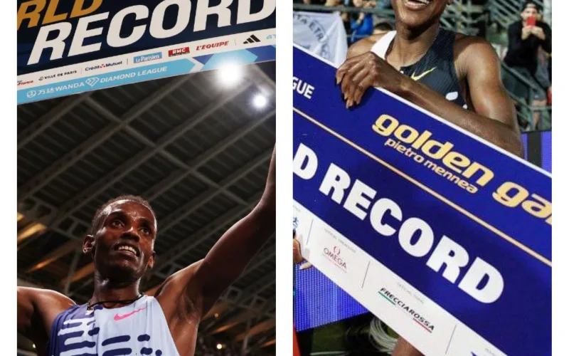 Ethiopian and Kenyan athletes won Paris Diamond League