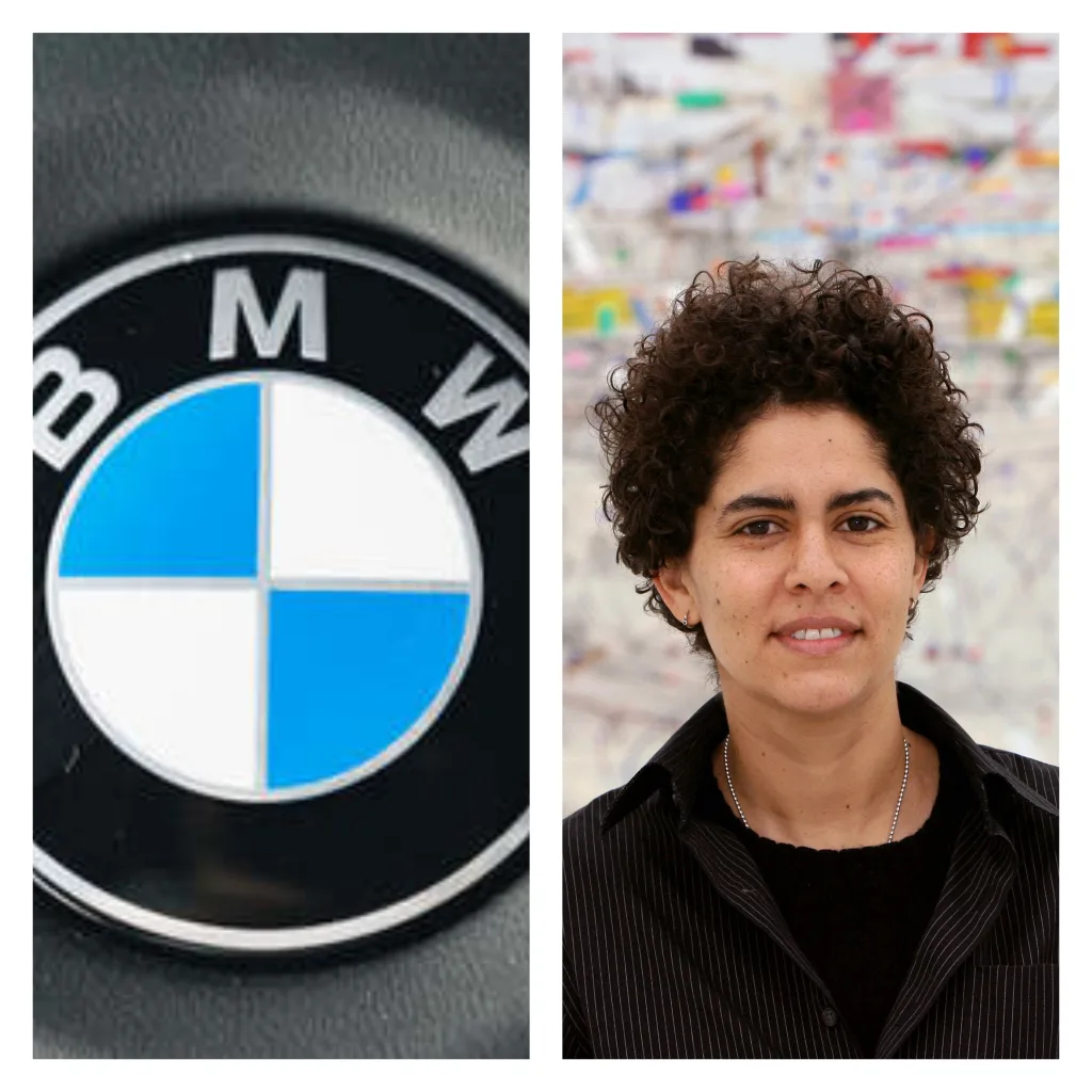 BMW chooses Artist Julie Mehretu to decorate its car