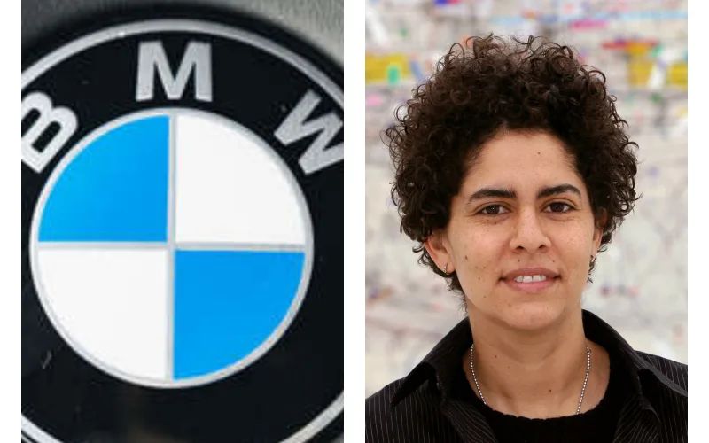 BMW chooses Artist Julie Mehretu to decorate its car