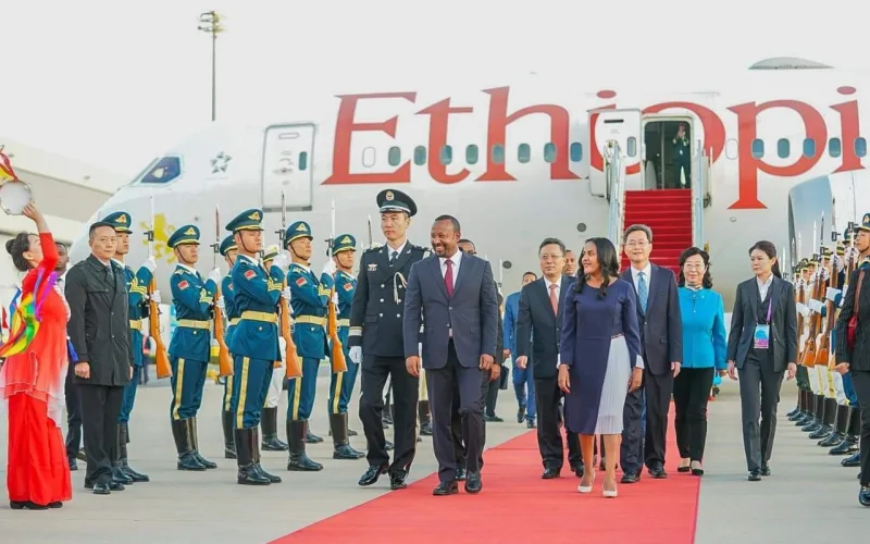Prime Minister Abiy Ahmed heads to China