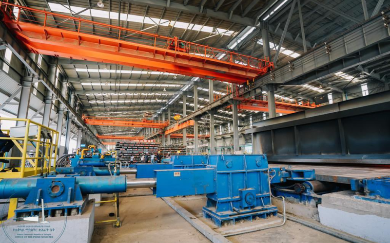 A Six Billion Birr Steel Manufacturing Industry Commences in Mekelle, Tigray