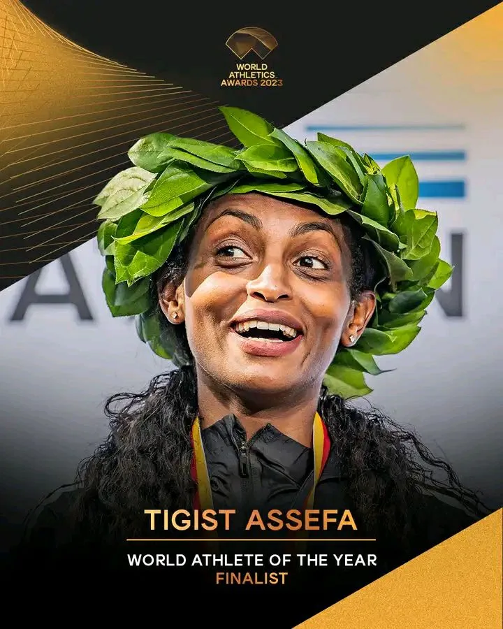 World Athletics names Tigist Assefa as one of the best athletes of the year