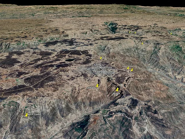 Twenty Ethiopian opal miners trapped underground in Delanta, Amhara