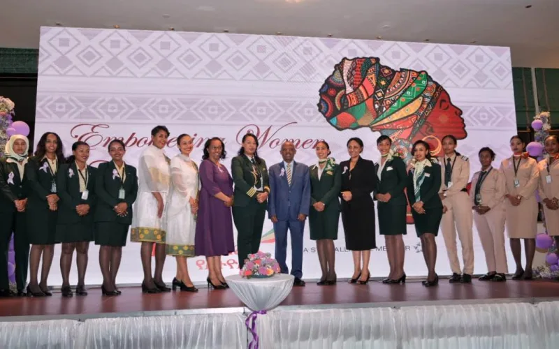 Ethiopian Airlines Organizes Special All-Women Flight to London