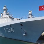 Turkish Navy Warship Docks in Somalia