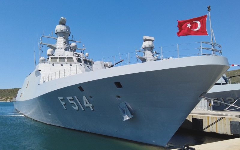 Turkish Navy Warship Docks in Somalia