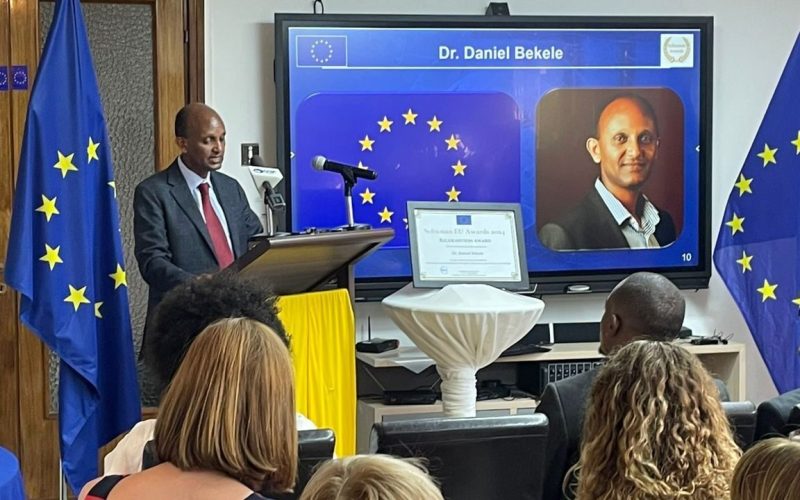 Daniel Bekele Wins Schuman EU Awards