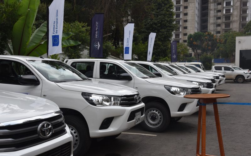 European Union hands over 18 Vehicles to Ethiopia