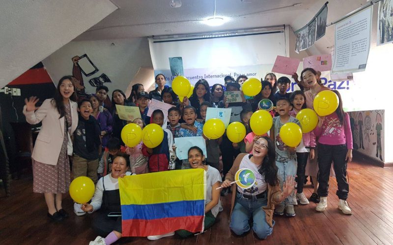 Preliminary Rounds of 6th Int’l Loving Peace Art Competition in Colombia