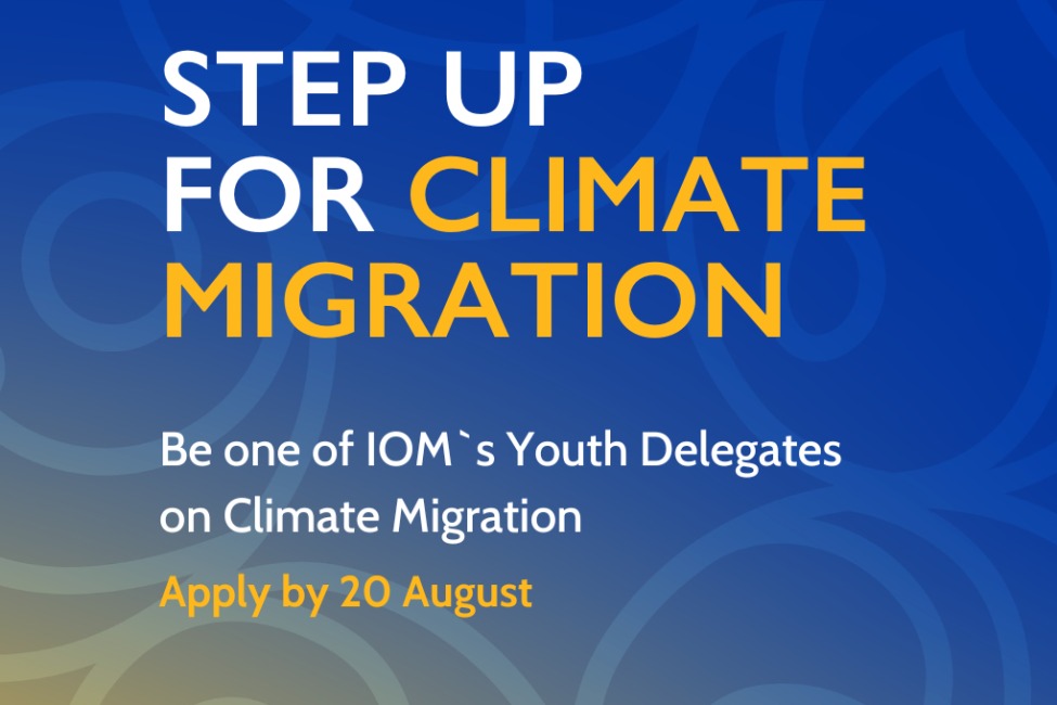 IOM COP29 Youth Delegates on Climate Migration