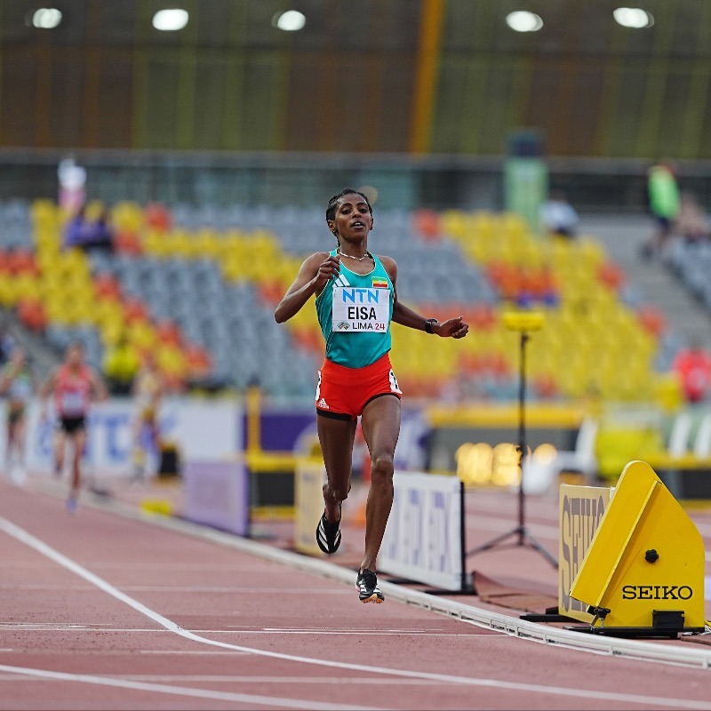 Madina Eisa Wins 5,000m Gold at World U20 Championships