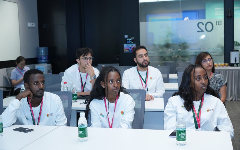 Ethiopian students are engaging in an eight-day digital tour in China