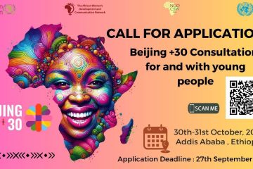 Youth Opportunities in Africa: Apply for Regional Participation in the Beijing+30 Reviews